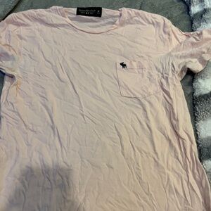 Abercrombie mens Pink shirt size Medium